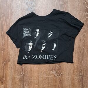 The Zombies Cropped Band Tee
